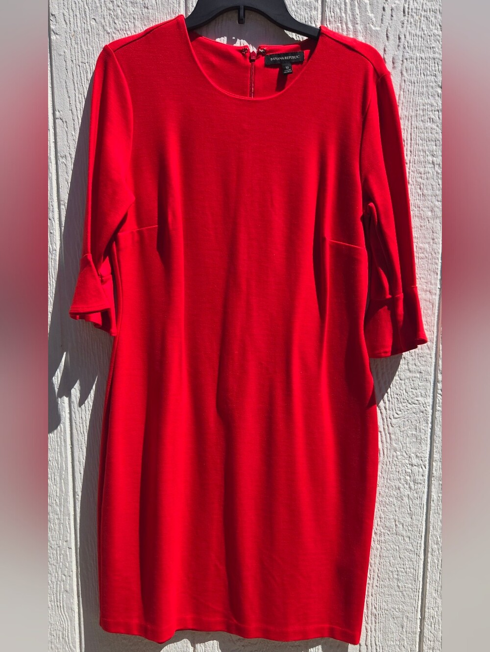 Banana Republic Red Sheath Dress